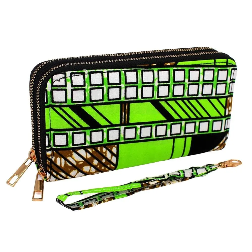 African Wax Print Wallet