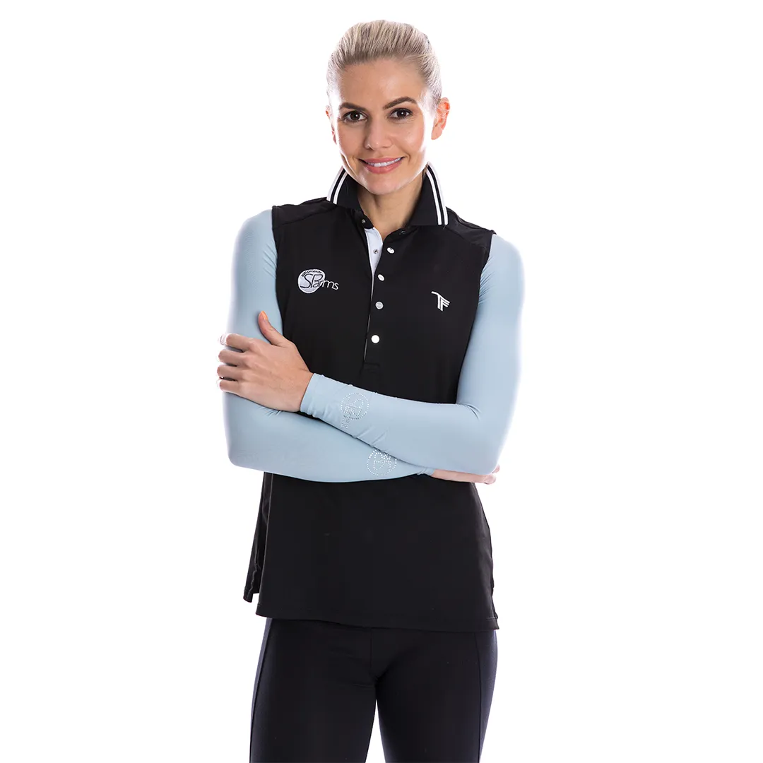 SP Arms - Shoulder Wrap (UV sleeves) - Crystal logo [Grey]